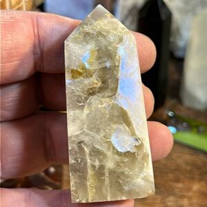 Moonstone 4 Sided Crystal Point!